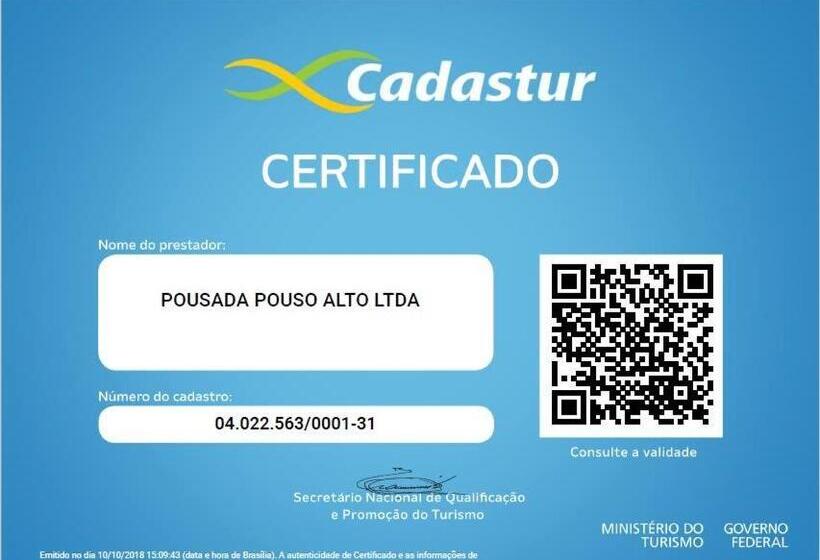 بنسيون Pousada Pouso Alto