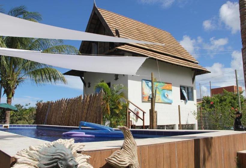 פנסיון Pousada Thai Bungalows Taipu De Fora