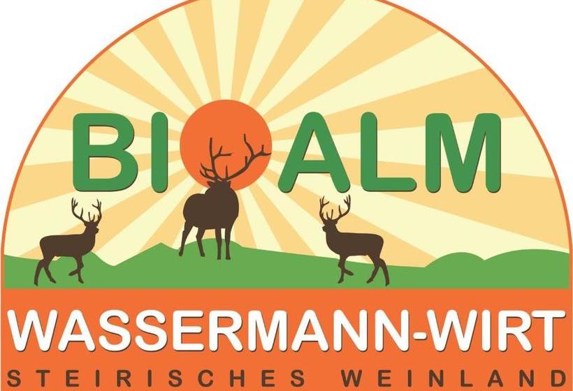 ペンション Bioalm Wassermann Wirt