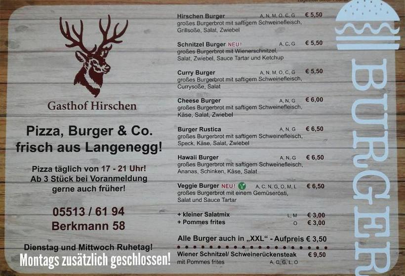 פנסיון Gasthof Hirschen