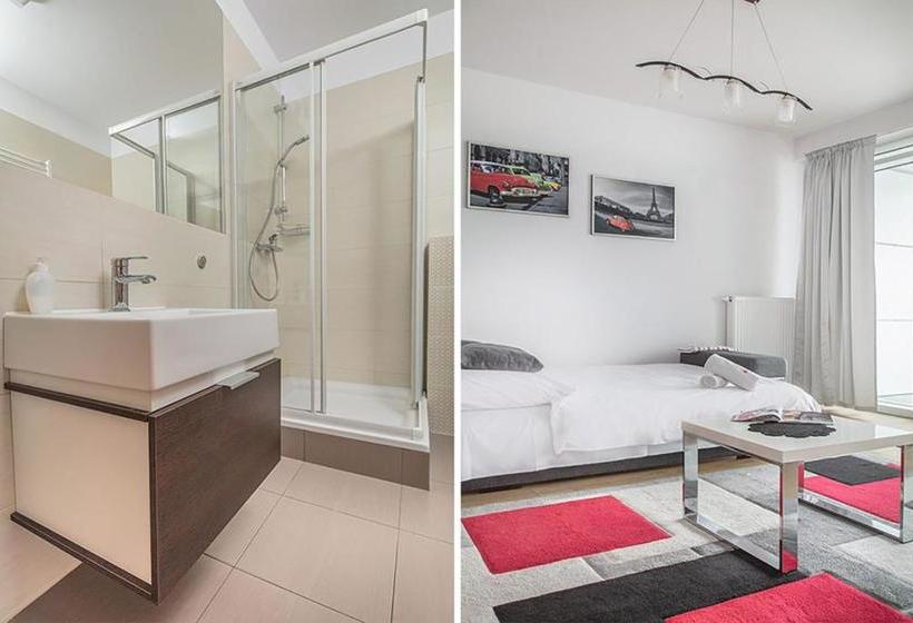 هتل Poznan Apartments Towarowa
