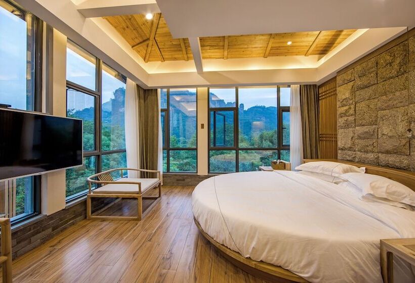 ベッドアンドブレックファースト Wuyishan Old Street Hill Lodge