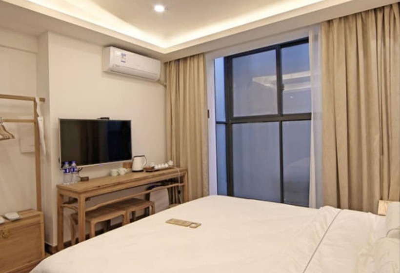 مبيت وإفطار Wuyishan Old Street Hill Lodge