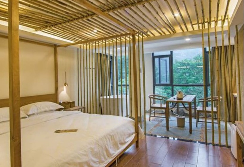 مبيت وإفطار Wuyishan Old Street Hill Lodge