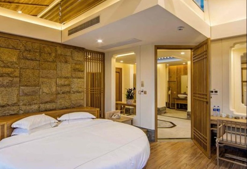 مبيت وإفطار Wuyishan Old Street Hill Lodge
