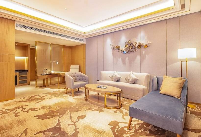 בית מלון כפרי Howard Johnson New District Plaza Ziyang