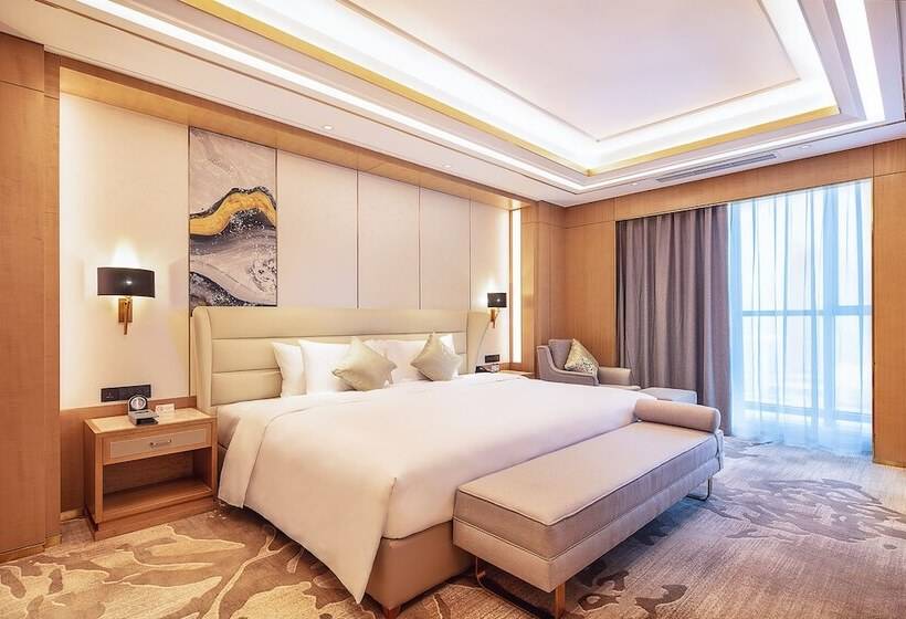 בית מלון כפרי Howard Johnson New District Plaza Ziyang