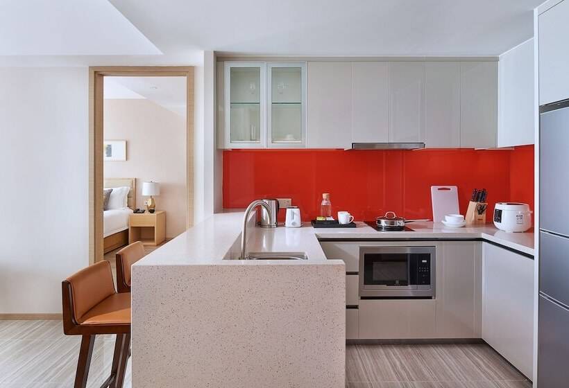 Отель Oakwood Apartments Yangzhou