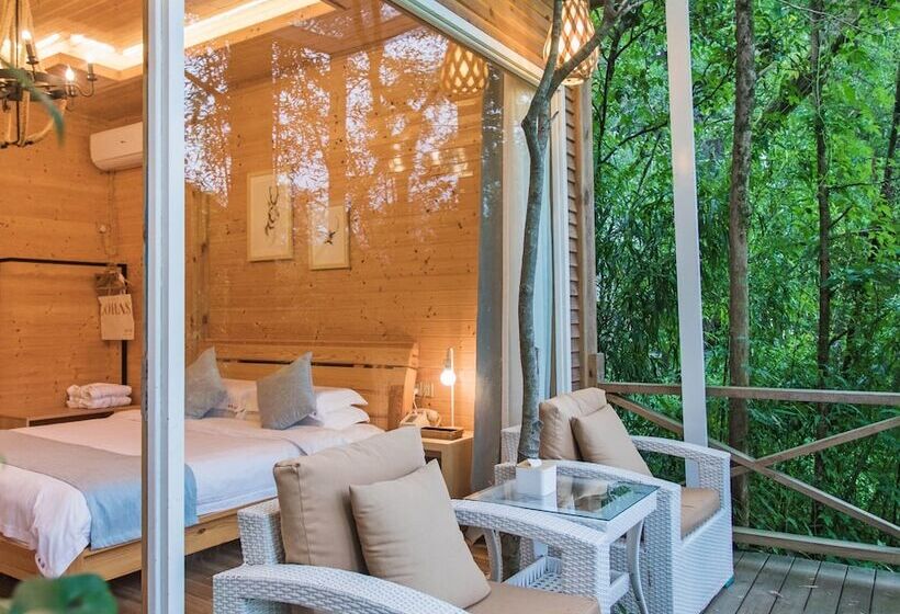 ホテル Wuyishan Old Street Sen Live British Inn