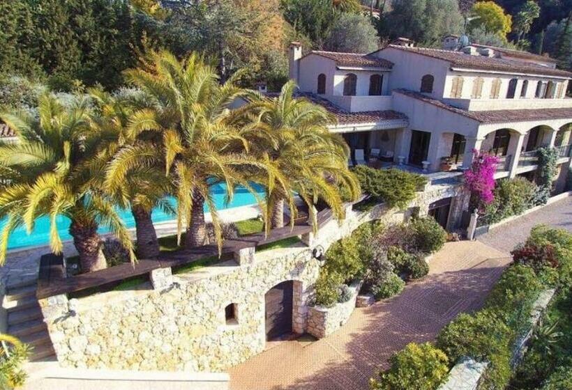 Villa Loucisa Nice 25 Pers Piscine Vue Mer 8 Chambres