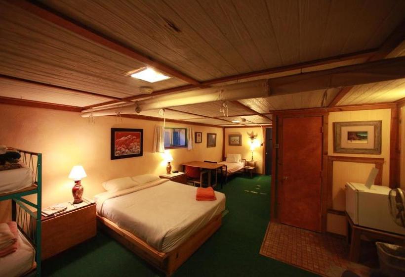 旅馆 Snowmansion Taos Adventure Lodge
