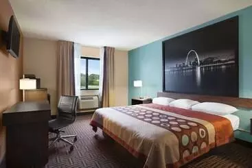 모텔 Super 8 By Wyndham Collinsville St. Louis