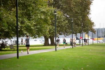 شقق خاصة سياحية Chic Quiet Apt Close To Everything H404