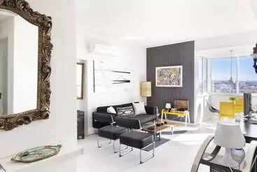 Prime Apartments White And Yellow