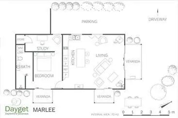 Appartements touristiques Marlee