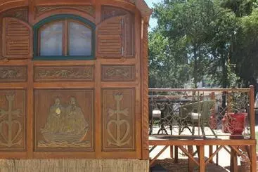 Aamiaismajoitus (B&B) La Roulotte Les Saintes