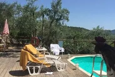 ホテル Lodge Ricavo Con Piscina Panoramica