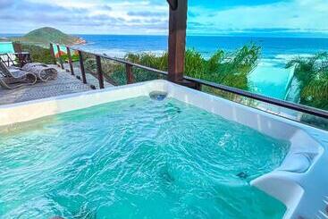 פנסיון Pousada Descanso Do Rei Vista Para O Mar & Melhor Localização Da Praia Do Rosa