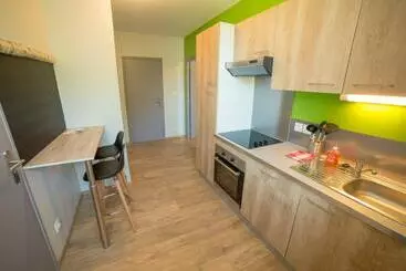 アパートホテル Appart Hotel De La Souleuvre