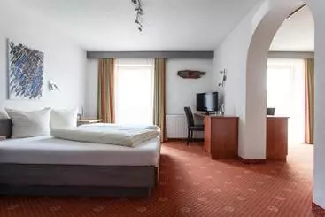 شقة فندقية Ferienhotel Bergland