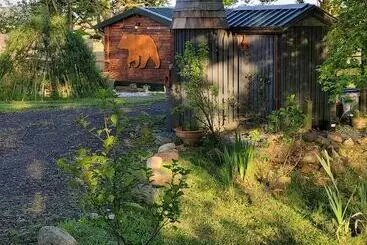コテージ Cosy Wood Cabin In Rural Area Near National Park