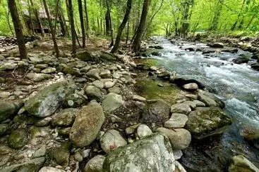 Mökkimajoitus Elk Run On Cosby Creek   2 Bedrooms, 2 Baths, Sleeps 7 Cabin By Redawning