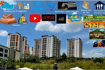 Luxury Condo In Clark Pampanga Beside Hilton Hotel And Casino