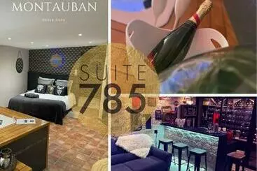 Aamiaismajoitus (B&B) Suite 785 Chambre Loveroom Jacuzzi Sauna Cave