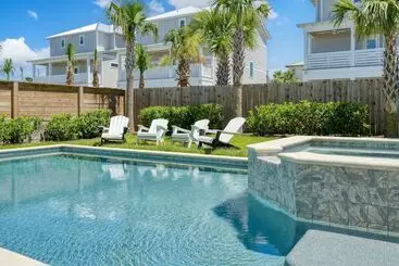 Vakantie-appartementen Aquamarine By Avantstay 7br W Pool Hot Tub Outdoor Dining Bbq Near Beach