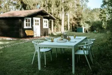 ツーリストアパートメント Chalet Mit Gästehaus In Der Natur Pferdeweide