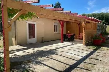 Turistihuoneistot Appartement Indépendant, Terrasse Couverte, Rouge