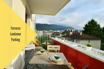 آپارتمانهای توریستها Cabana & Le Central Proche Lac , Terrasse Et Parking