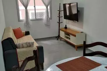 ツーリストアパートメント Apartamento Pé Na Areia   Praia Grande   Sp, Aviação