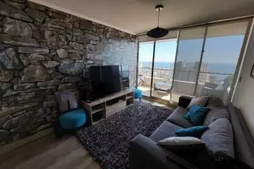ツーリストアパートメント Departamento Concón Vista Montemar Ii