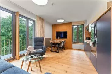 ツーリストアパートメント Residence Koubek útulný Apartmán S Výhledem A Parkováním
