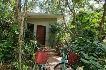 Hotel Secret Gardens Bacalar Suite 02 Con Alberca Y Bicicletas