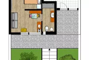 Aamiaismajoitus (B&B) Alba Dei Trulli