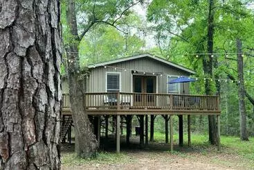 ツーリストアパートメント 2 Bdrm Treehouse Hideout  Lake Conroe With Boat Ramp