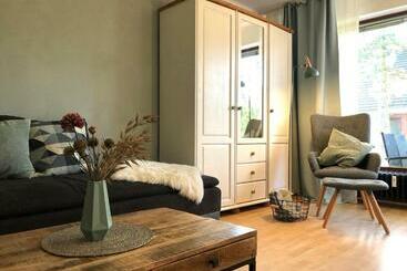 شقق خاصة سياحية Sky & Sand Spo Nordsee By Nature I Boxspringbett, Terrasse, Zentral, Nah Am Deich