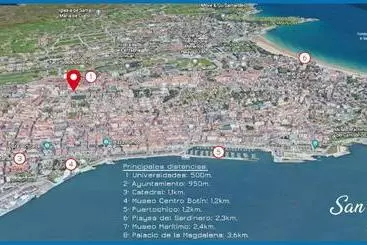 آپارتمان‌های توریست‌ها Piso San Roque 3 Hab Cerca Del Centro Y Universidad