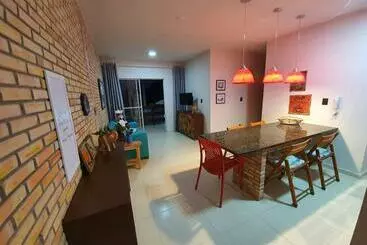 ツーリストアパートメント Apartamento Aconchegante Em Luis Correia