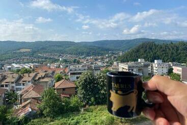 Apartamenty turystyczne апартамент панорама трявна   кът за отдих, въздухолечение и почивка