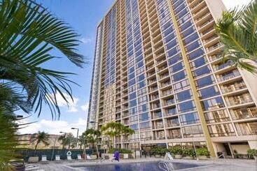 アパートホテル Waikiki Sunset Hotel Ocean View