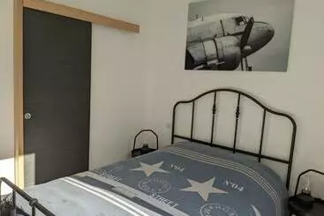 Pension Chambre Double Indépendante Aviateur Au Sein Du Domaine Passeloup