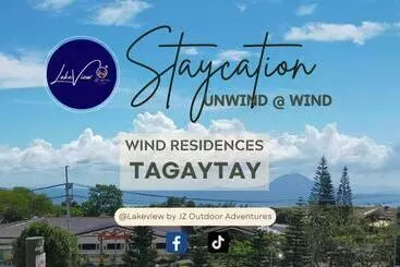 アパートホテル Tagaytay Nordic Nest Staycation At Wind Residences With Netflix Wifi Near Sky Ranch