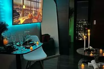 Hotel 54th Floor Cityskyline View
