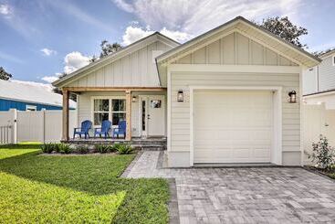 بيت ريفى Charming Florida Retreat < Half Mile To Beach!