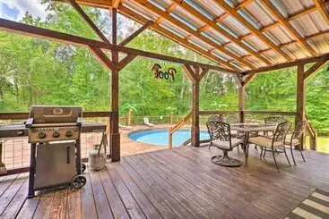 Vakantiehuisje Pet Friendly Home W/ Hot Tub In Broken Bow!