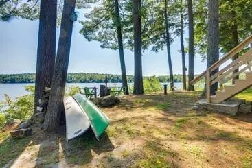 Mökkimajoitus Lakefront Cabin W/ Panoramic Water View & Access