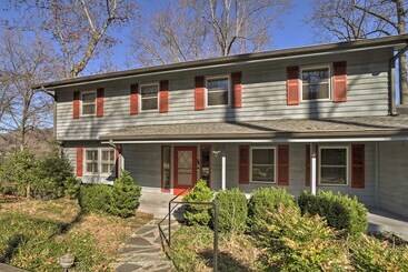 بيت ريفى Lake Junaluska Home W/ Deck, Close To Trails!